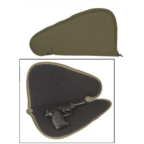 MIL-TEC OD LARGE PISTOL CASE - pisztoly táska, nagy, oliva