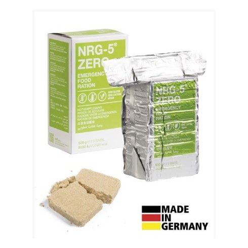 MIL-TEC NRG-5 ZERO EMERGENCY FOOD RATION - vészhelyzeti ételadag, vegán 