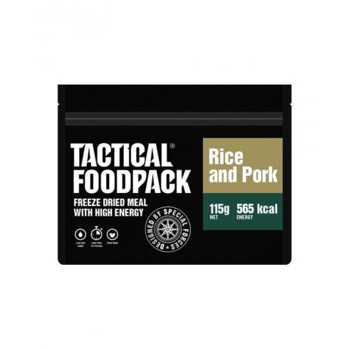 TACTICAL FOODPACK® Sertéshús és rizs