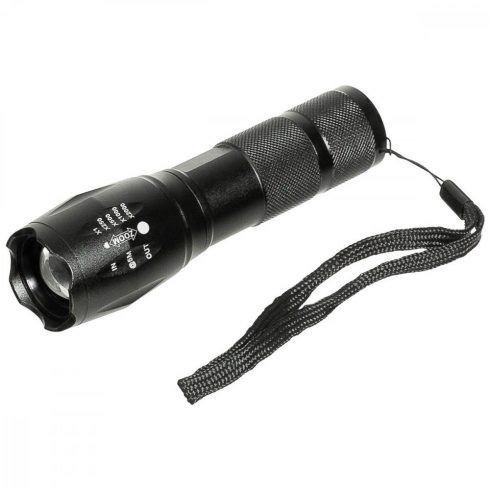 Flashlight, LED, "Deluxa Military Torch" - kézilámpa