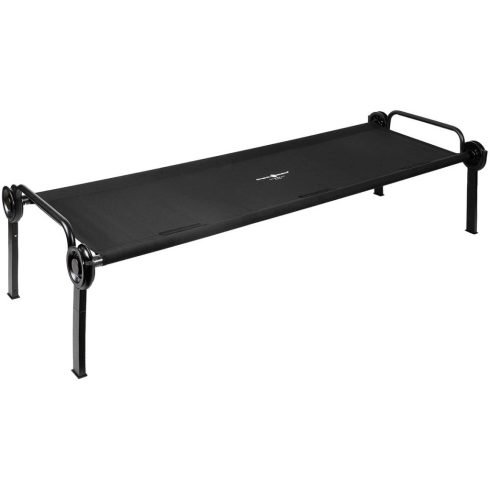 Cot, Disc-O-Bed, "ONE L", black - tábori ágy, fekete