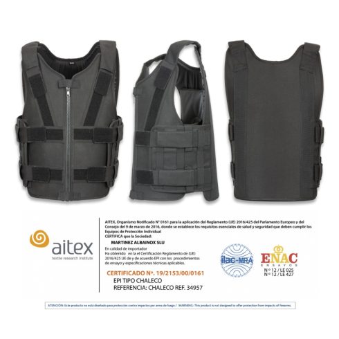 Anti cut / Stab proof vest - BARBARIC, vágásálló, szúrásálló