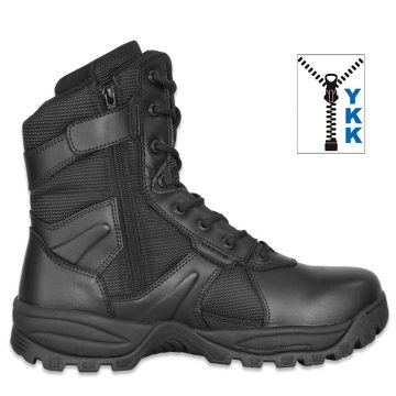   BLK. TAC Barbaric boot Performance (with zipper) - taktikai bakancs, fekete, cipzáras