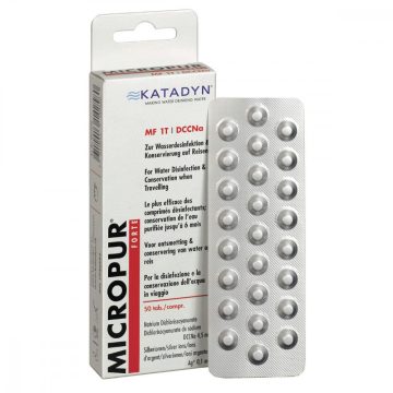   Katadyn "Micropur Forte MF 1T" víztisztító tabletta, 50db-os