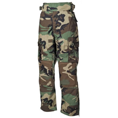 MFH Smock Commando Taktikai nadrág - Woodland, L