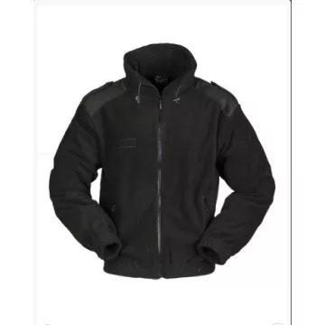 BLACK COLD WEATHER FLEECE JACKET - polár dzseki, fekete, L