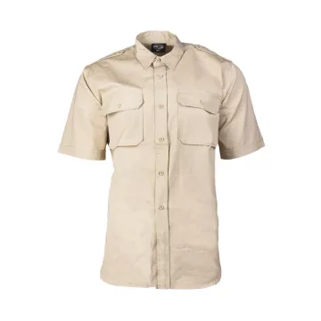 MIL-TEC Trópusi rövid ujjú taktikai ing, khaki, M