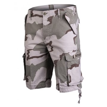   MIL-TEC Ejtőernyős rövidnadrág - desert camo, sivatagi terepmintás, XS méret