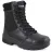 MIL-TEC leather/cordura tactical boots w. zip fekete