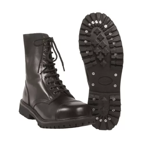 10 HOLE ′INVADER′ BOOTS - bakancs, fekete, 37