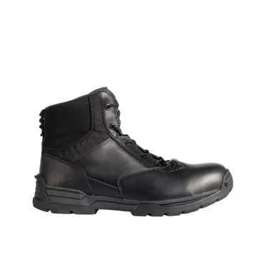   First Tactical Men's 6" Side Zip Duty Boot 165001 Black  - bakancs, fekete