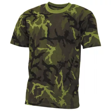 MFH Basic gyerek póló, CZ camo, 158-164
