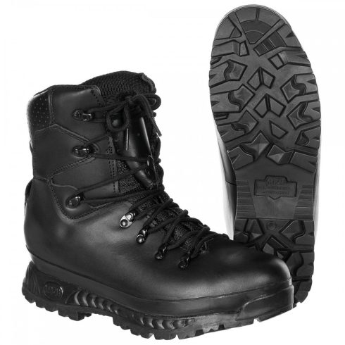 BW Mountain Boots, Breathtex® lining modell 2005 - MFH, bakancs, fekete, 41