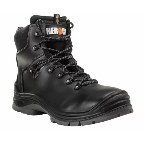 HEROCK, Gladiator  High Compo S3 , black, 40 - munkavédelmi cipő, fekete, 40