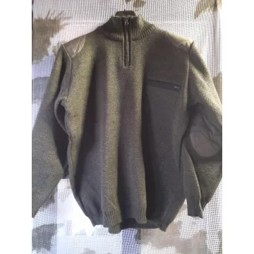INUIT KÖTÖTT PULÓVER, ZÖLD, L