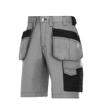   Snickers lengőzsebes rövidnadrág rip -stop grey/black , 46