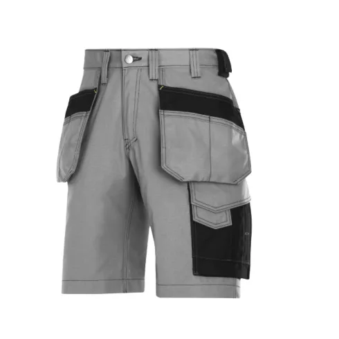 Snickers lengőzsebes rövidnadrág rip -stop grey/black , 46