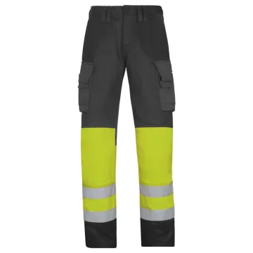   Snickers 3833 Hi-Vis Nadrág  7466/sárga 52 (W36"/long32")