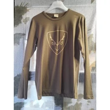 INUIT Hosszúujjú póló, barna XL