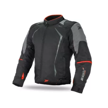   Seventy Degrees SD-JR47 férfi motoros kabát téli fekete/piros 2XL