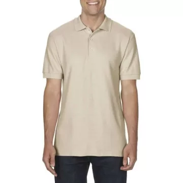   PREMIUM COTTON® FELNŐTT DULA PIQUÉ PÓLÓ, khaki, homokszín, S