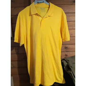 PREMIUM COTTON® FELNŐTT DULA PIQUÉ PÓLÓ, nap sárga, XL