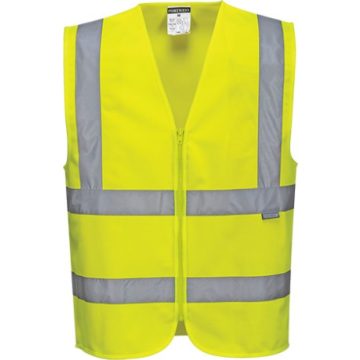 C375 - HI-VIS ZIPPZÁRAS MELLÉNY XL