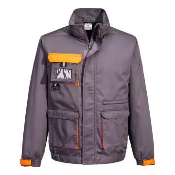 Texo kétszínű kabát Contrast Jacket grey/orange, L