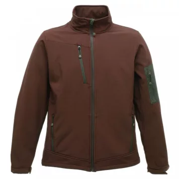   RETRA674 ARCOLA - 3 LAYER MEMBRANE SOFTSHELL, otter-seal Grey - 3 rétegű, vidra barna-fóka szürke, S