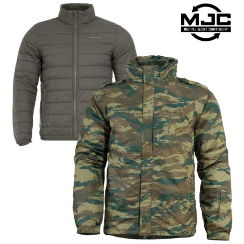 Pentagon Gen “V” Parka terepmintás taktikai dzseki - Greek Camo
