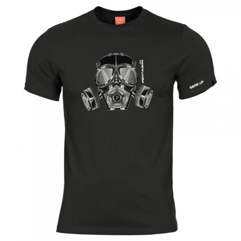Pentagon K09012gm Gas Mask taktikai póló - Több színben!