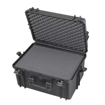   SUPROBOX M50-28 vízálló, törésálló, ütésálló műanyag táska, láda, védőtáska - szivacsos