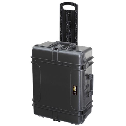 SUPROBOX M62-25T vízálló, törésálló műanyag hordláda, védőtáska - szivacsos