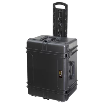   SUPROBOX M62-34T vízálló, törésálló, ütésálló műanyag hordláda, hordtáska, táska, védőtáska - szivacsos