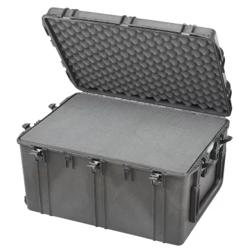   SUPROBOX M82-45 vízálló, törésálló, ütésálló műanyag hordláda,  táska, láda, védőtáska - szivacsos