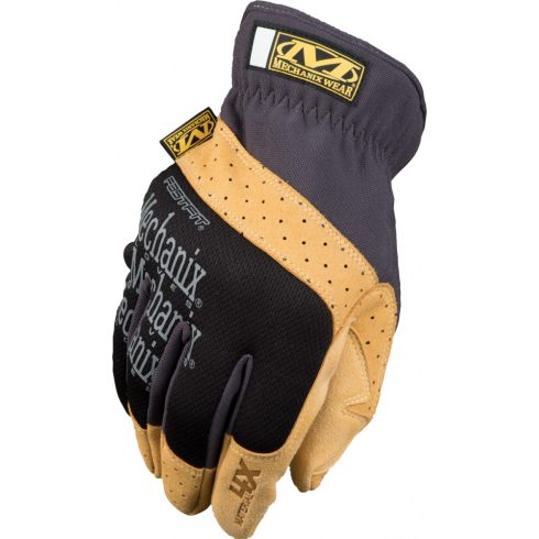 Mechanix Fastfit x4 Black Khaki kesztyű, fekete - khaki