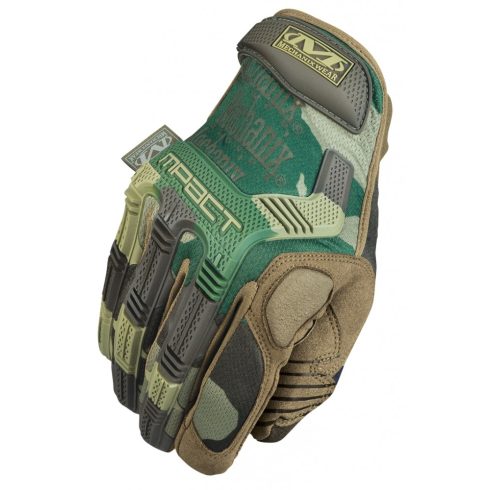 Mechanix M-Pact taktikai kesztyű, Wodland terepszín