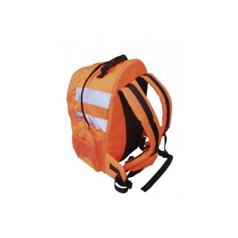 B904 - Jól láthatósági hátizsák, gyorskioldóval - narancs