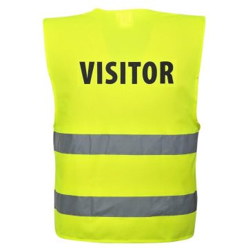 C405 - VISITOR láthatósági mellény - sárga