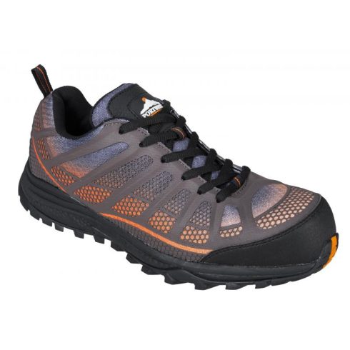 FT36 - Portwest Compositelite Low Cut Spey S1P Trainer - narancs/fekete