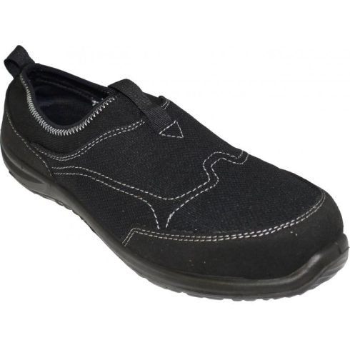 FT54 - Steelite Tegid Slip On Trainer S1P - fekete