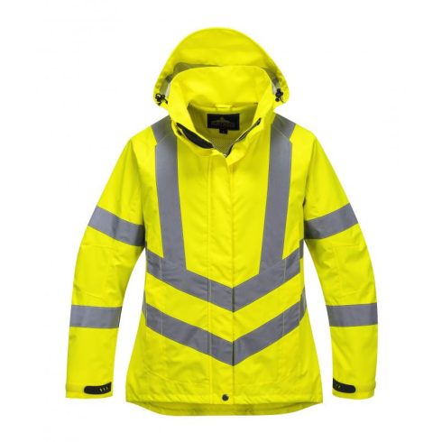 LW70 -  Női jól láthatósági lélegző kabát - sárga