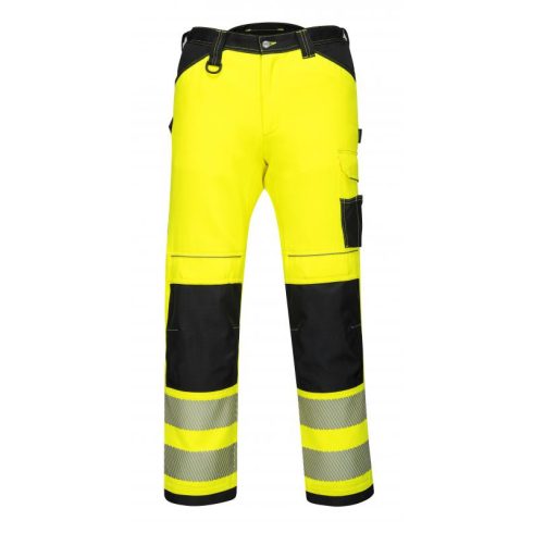 PW340 - PW3 Hi-Vis nadrág - sárga/fekete