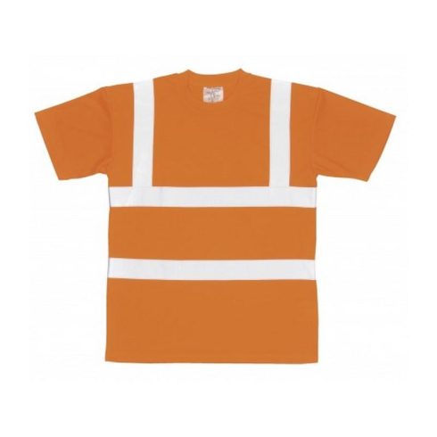 RT23 - Jól láthatósági póló vasúti dolgozók részére - narancs