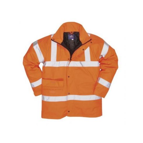 RT30 - Jól láthatósági kabát vasúti dolgozók részére - narancs