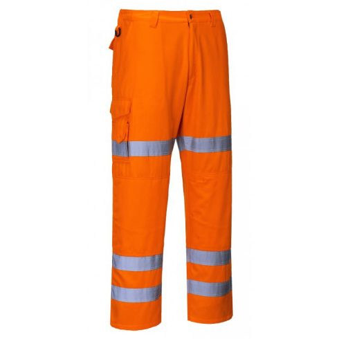 RT49 - HiVis Combat nadrág, három szalaggal - narancs