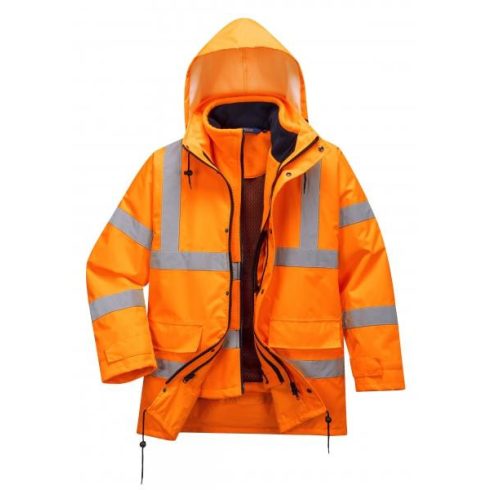 RT63 - Hi-Vis Breathable Traffic Jacket (Interactive)