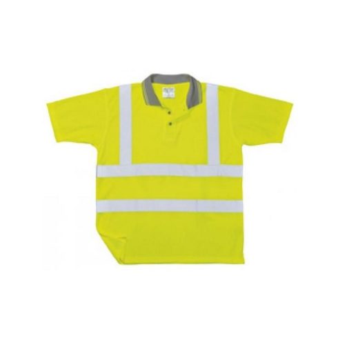 S177 - Hi-Vis Comfort teniszpóló - sárga
