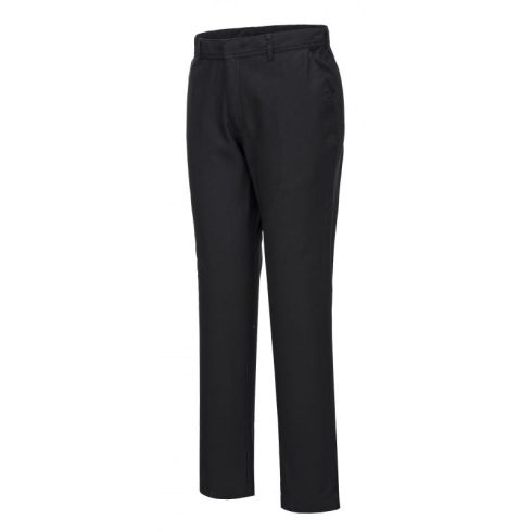 S232 - Stretch Slim Chino nadrág - fekete