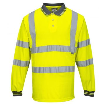 S277 - Hi-Vis hosszú ujjú pólóing - sárga